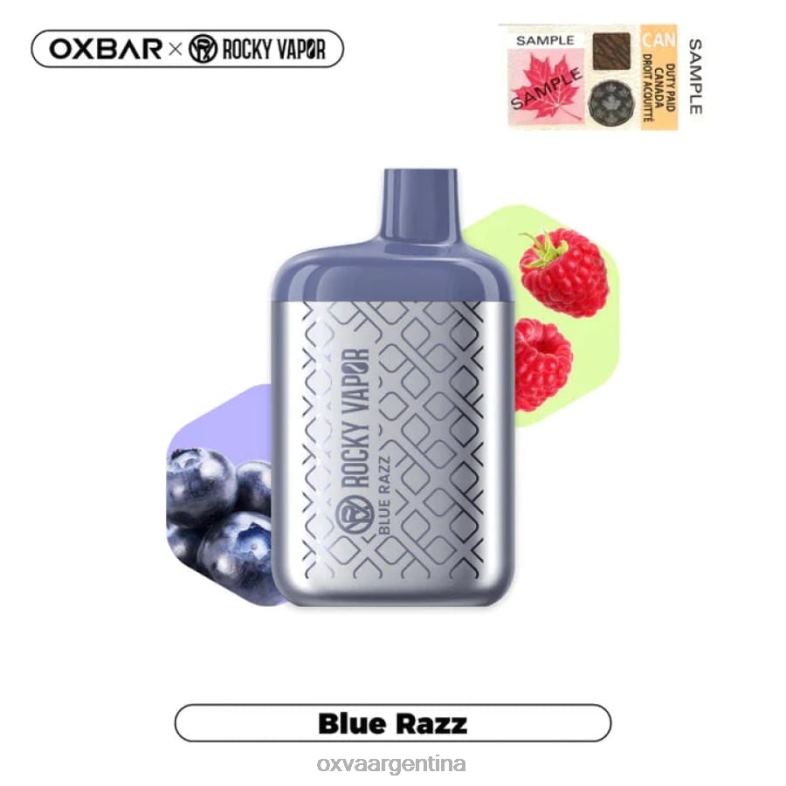 OXVA OXBAR 4500 OXVA Vape Pod Razz azul T06L35