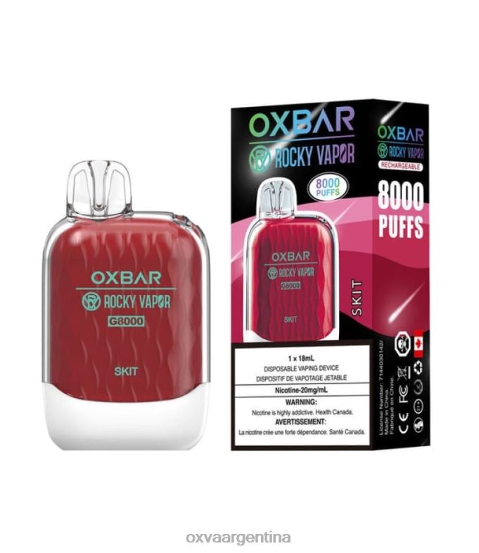 OXVA OXBAR G8000 OXVA Vape Flavours sketch satírico T06L38