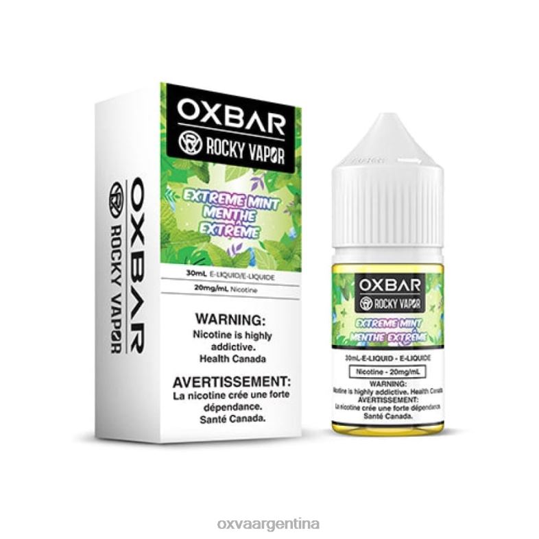 OXVA OXBAR OXVA Vape Flavours menta extrema T06L48 30 ml de sal nic