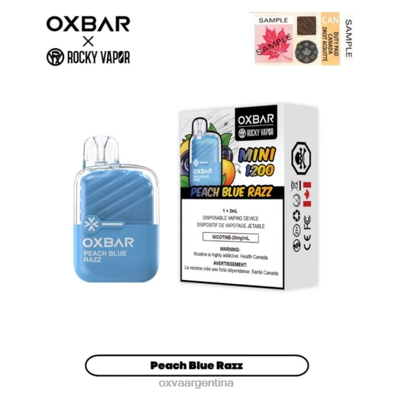 OXVA OXBAR MINI 1200 OXVA Disposable Pod hielo de uva 2 T06L20