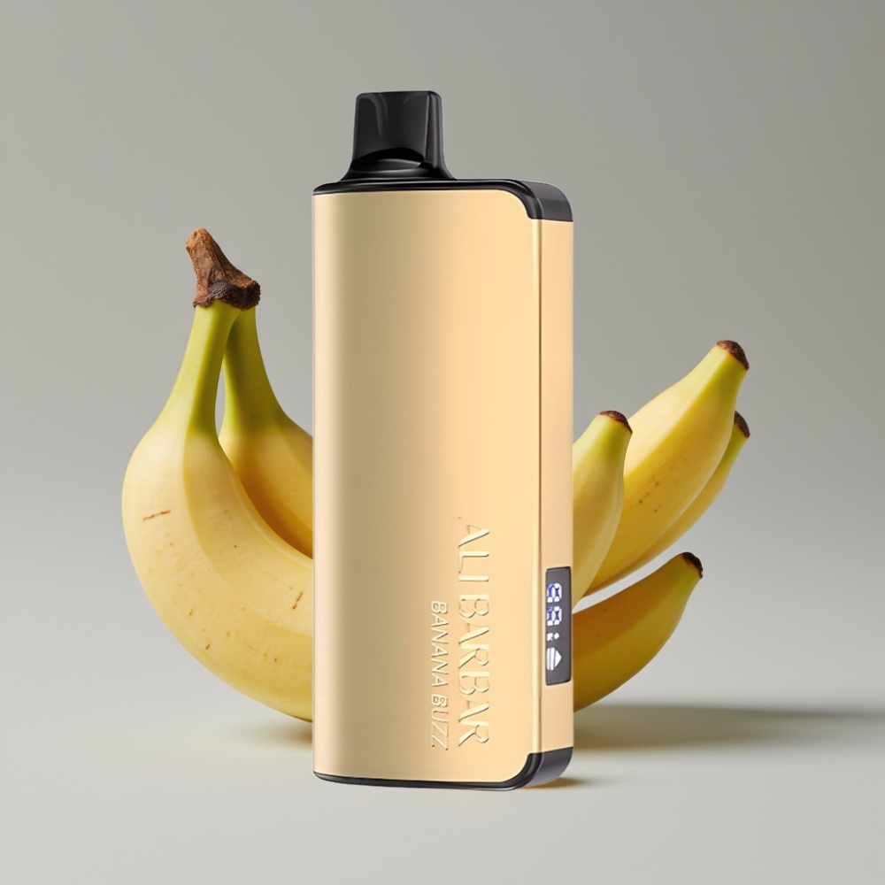 Alibarbar Ingot 9000 Puffs 22ml 2350mAh Banana Buzz Desechable