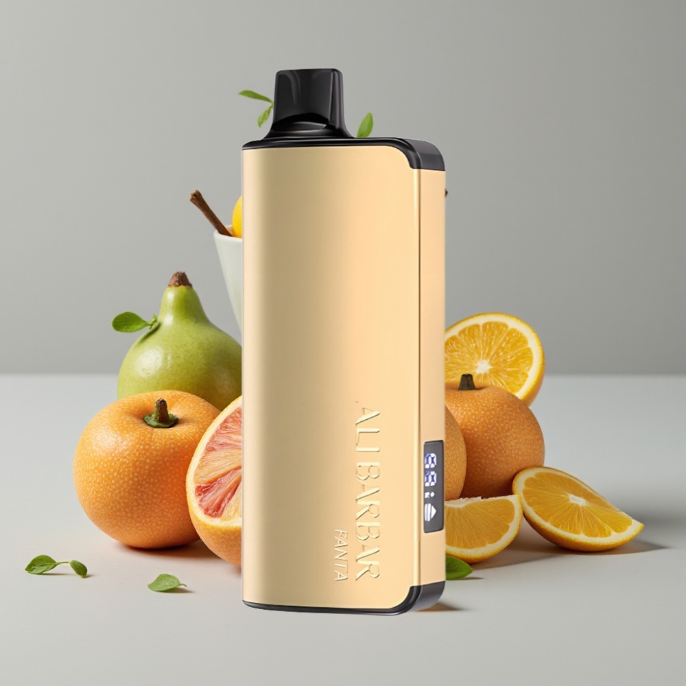 Alibarbar Ingot 9000 Puffs 22ml 2350mAh Sabor Fanta No Recargable