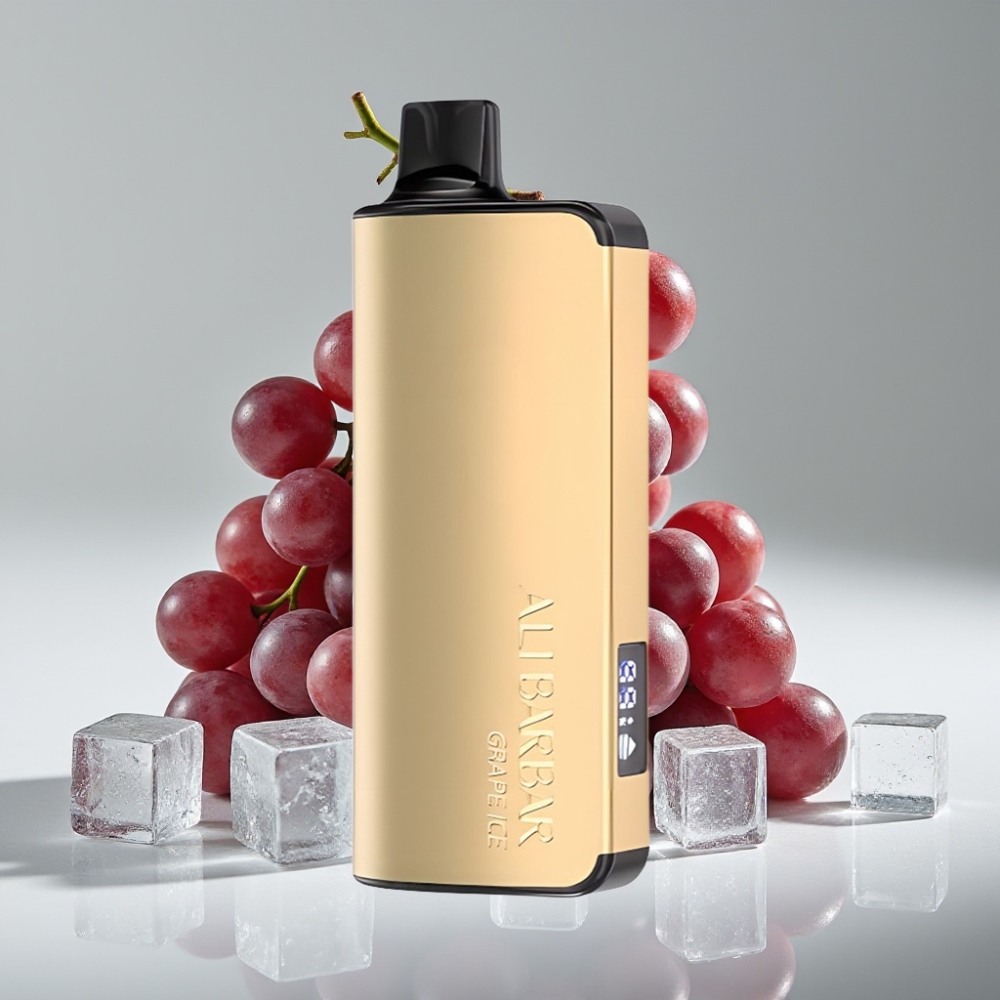 Alibarbar Ingot 9000 Puffs 22ml 2350mah Uva Hielo Desechable