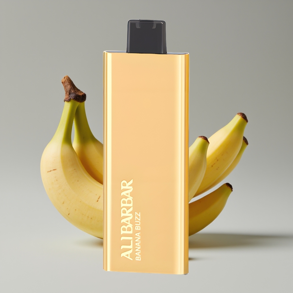 Alibarbar Pandora 7000 Puffs Vape Desechable 17 ml Sabor Plátano