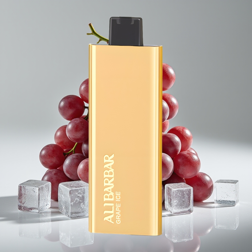 Alibarbar Pandora 7000 Puffs Vape Desechable 17ml Sabor Uva Helada