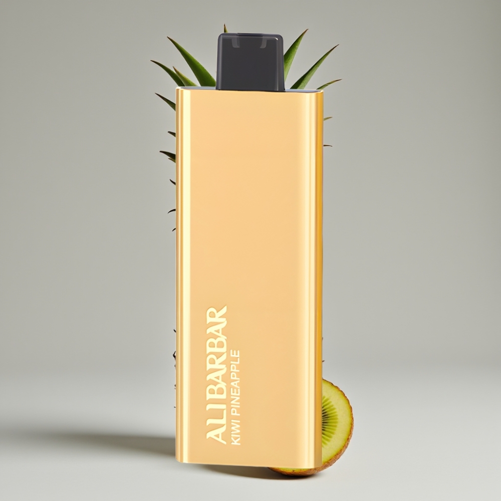 Alibarbar Pandora 7000 Puffs Vape Desechable Kiwi Piña 17ml 1.0Ω