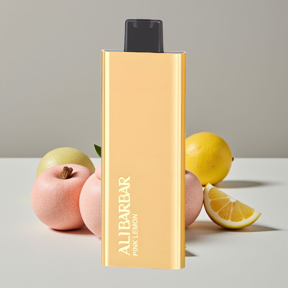 Alibarbar Pandora 7000 Puffs Vape Desechable Limón Rosa 17ml 1.0Ω