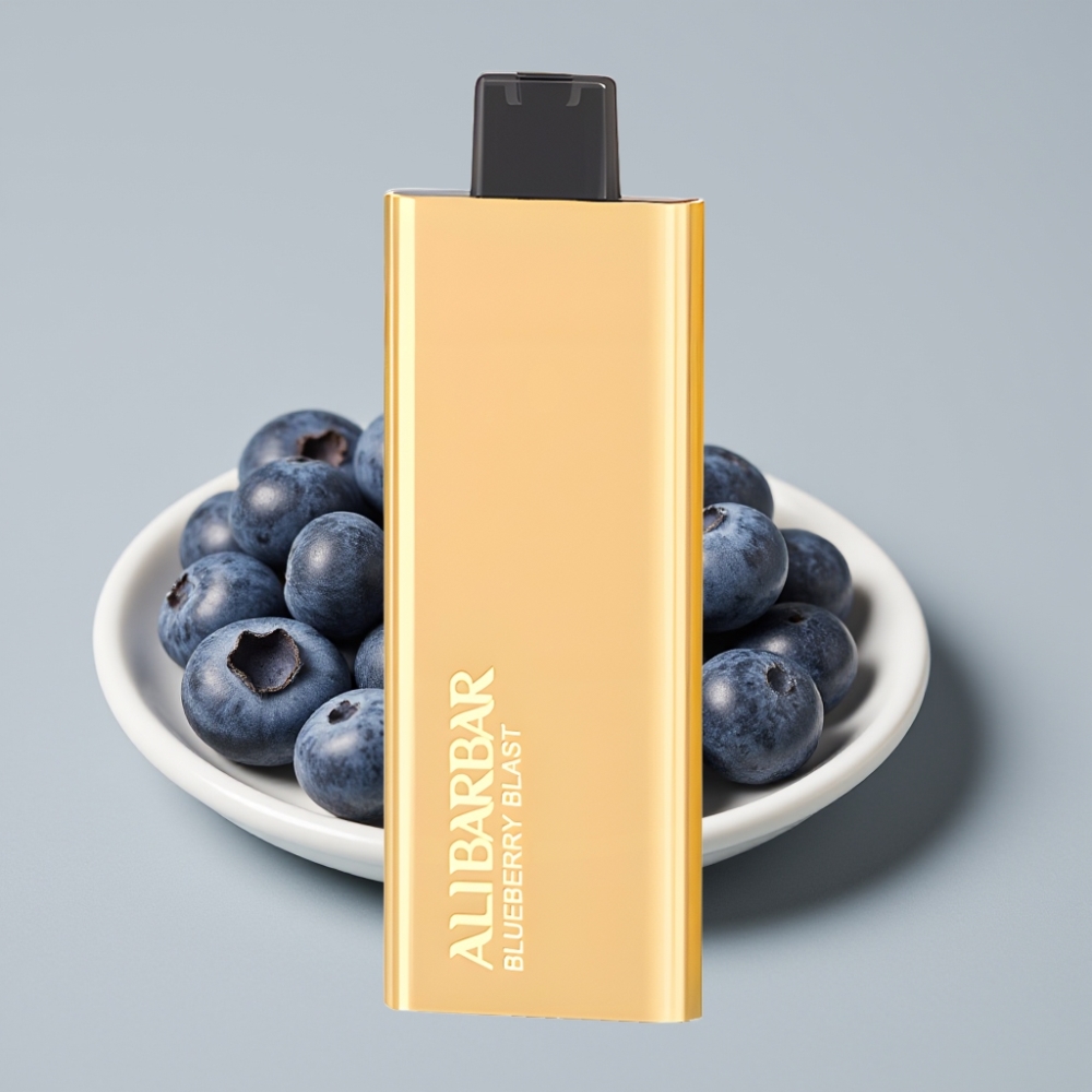 Alibarbar Pandora 7000 Puffs Vape Desechable Sabor Arándano Azul 17ml