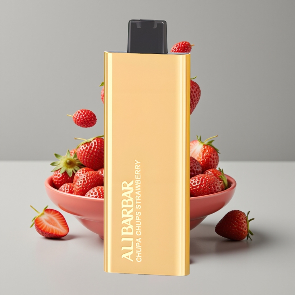 Alibarbar Pandora 7000 Puffs Vape Desechable Sabor Fresa Chupa Chups 17ml