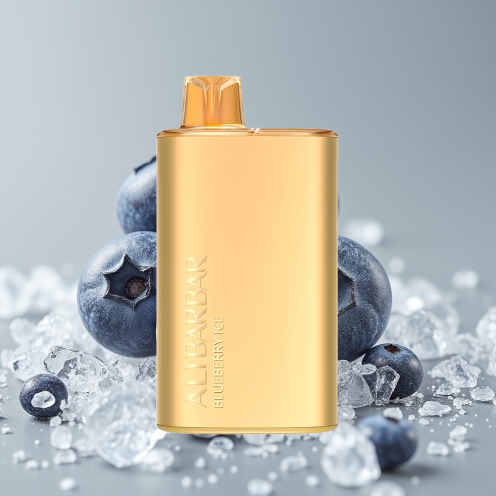 Alibarbar Rich 8000 Puffs Vape Desechable 20ml Arándano Helado 2000mAh