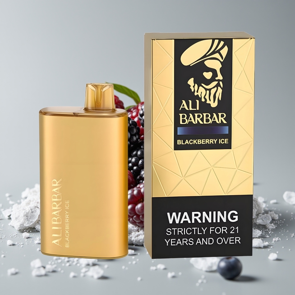 Alibarbar Rich 8000 Puffs Vape Desechable 20ml Blackberry Ice 2000mAh