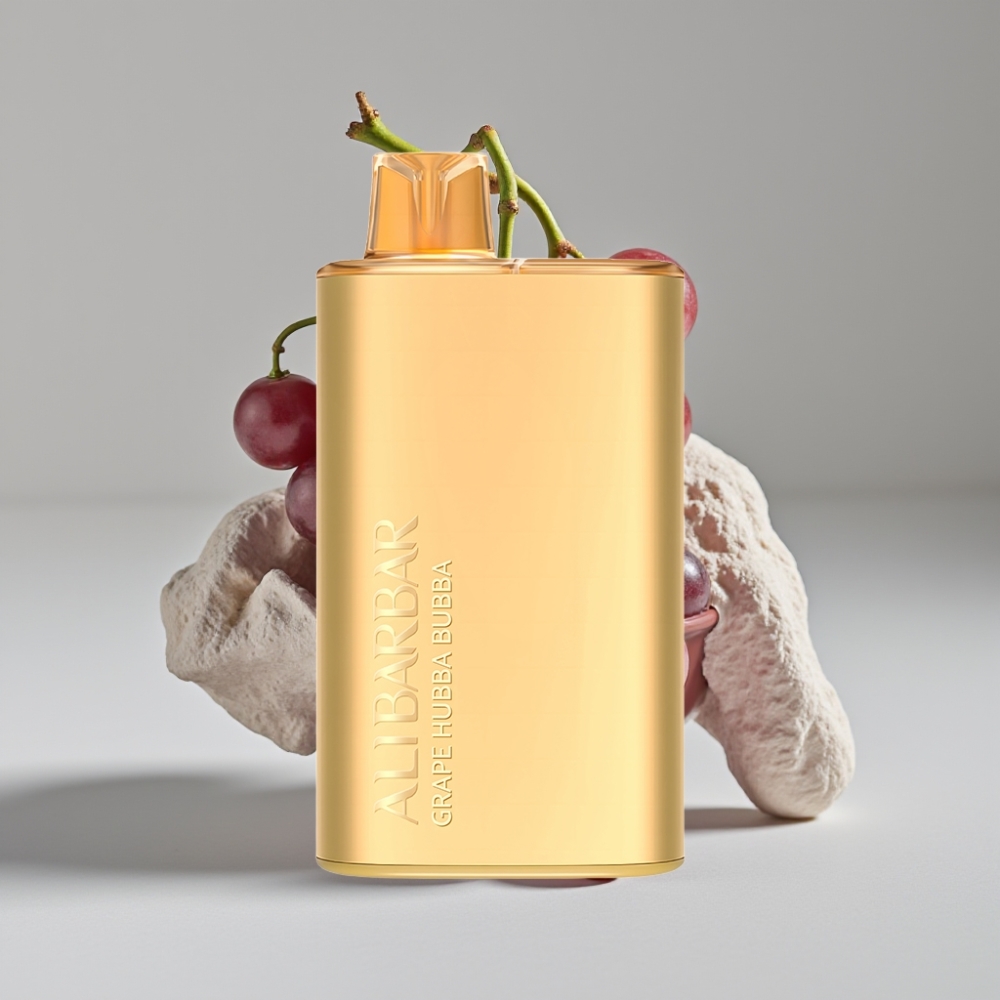 Alibarbar Rich 8000 Puffs Vape Desechable 20ml Uva Hubba Bubba