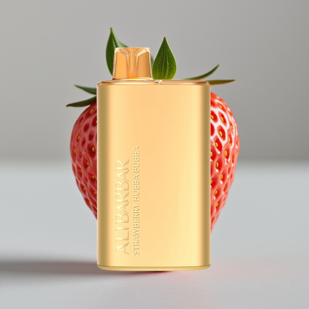 Alibarbar Rich 8000 Puffs Vape Desechable Fresa Hubba Bubba 20ml 2000mAh