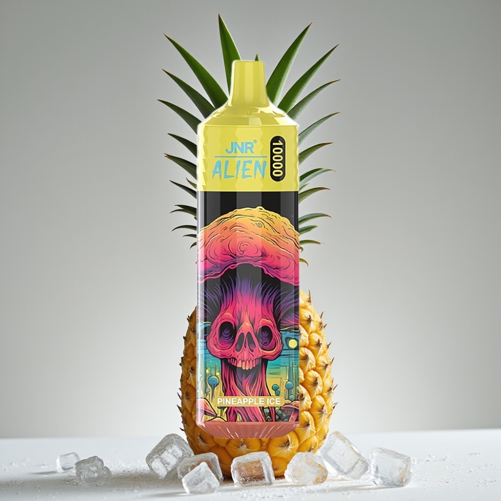 JNR Alien 10000 Puffs 850mAh Piña Hielo Tipo-C LED RGB