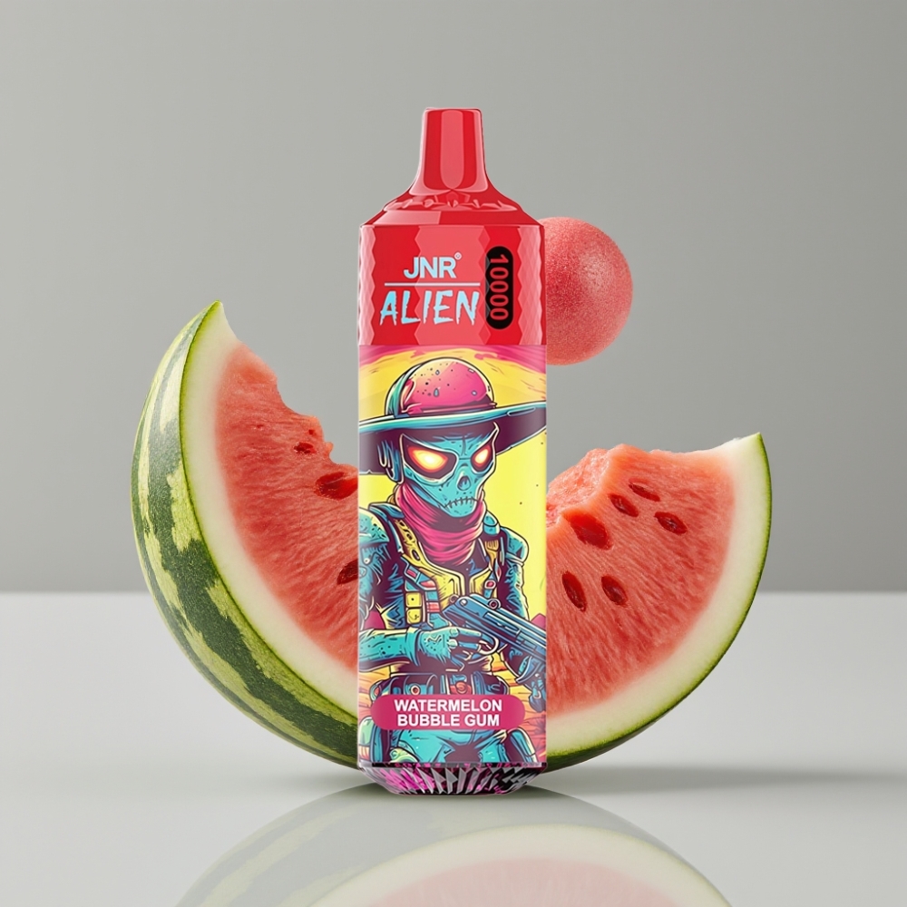 JNR Alien 10000 Puffs 850mAh Tipo-C Chicle de Sandía