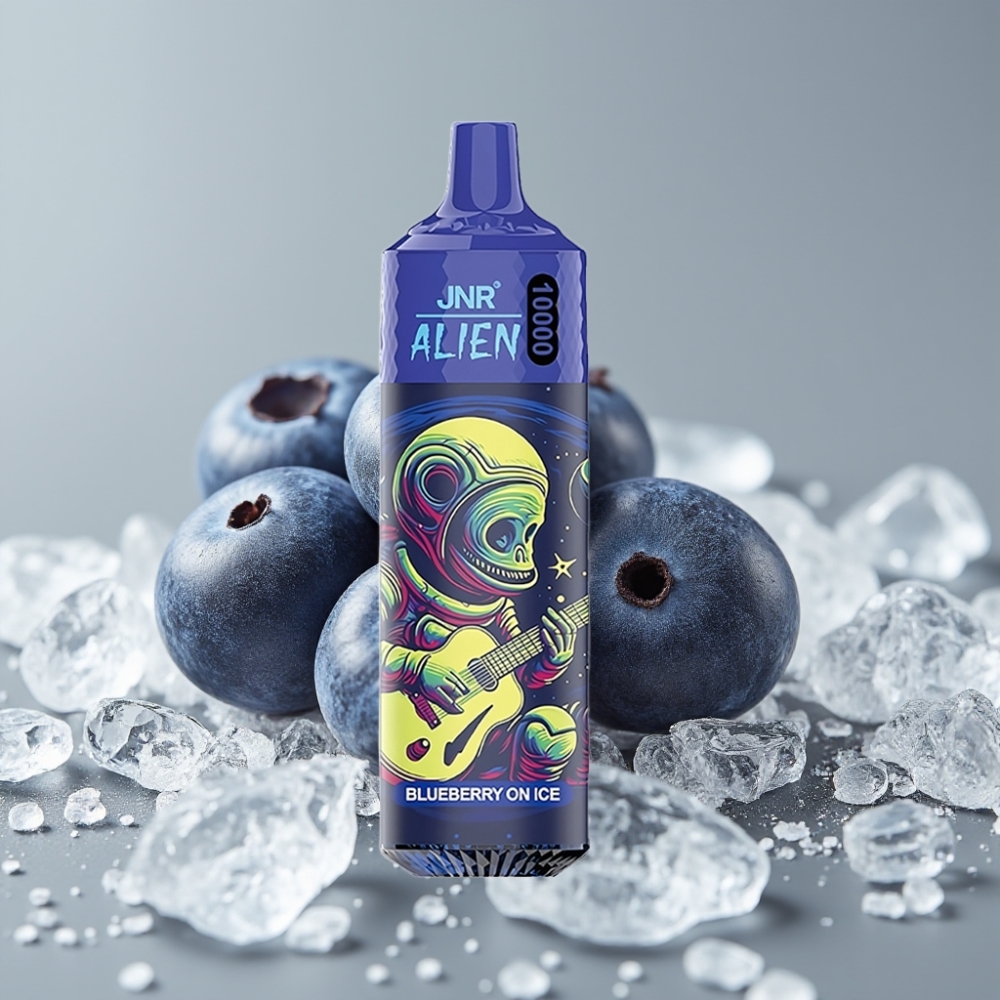 JNR Alien 10000 Puffs Deportivo 850mAh Tipo-C Arándano Helado