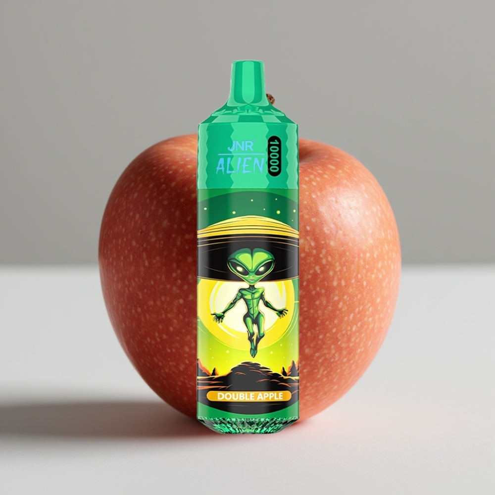 JNR Alien 10000 Puffs Doble Manzana 850mAh RGB Tipo-C