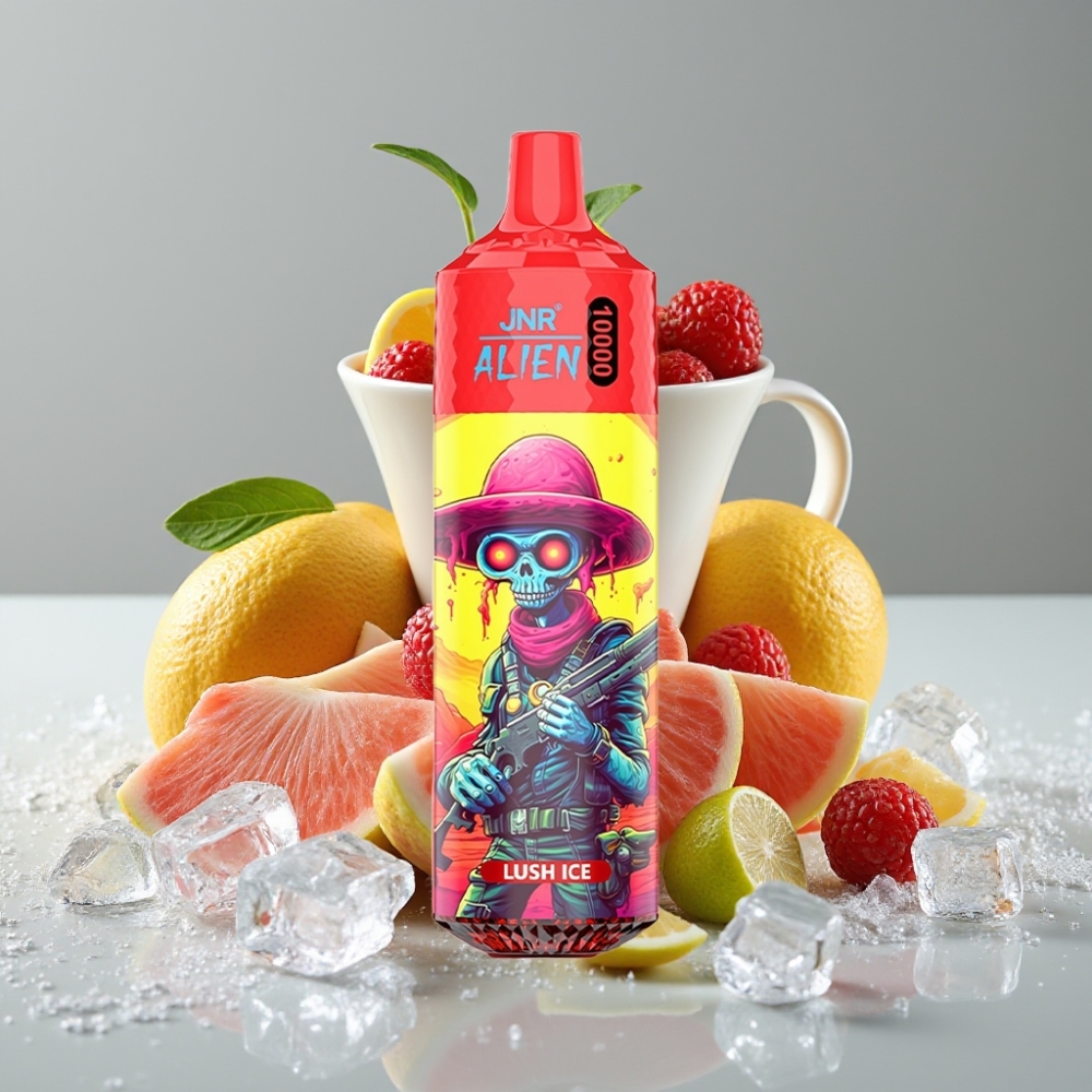 JNR Alien 10000 Puffs Vape Desechable Hielo Fresco 850mAh Tipo-C RGB