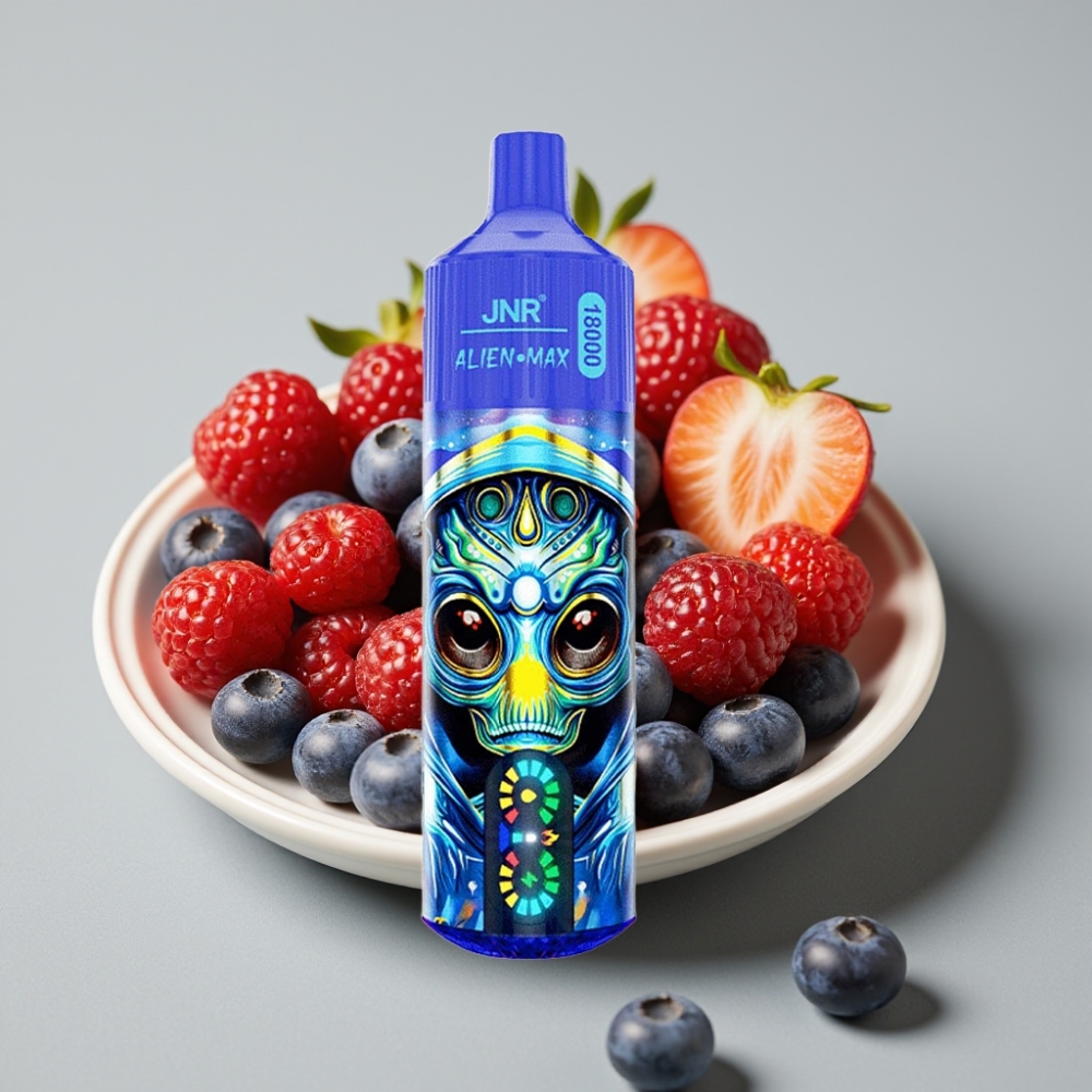 JNR Alien Max 18000 Puffs Pantalla LED Doble Malla 28ml Bayas Mixtas