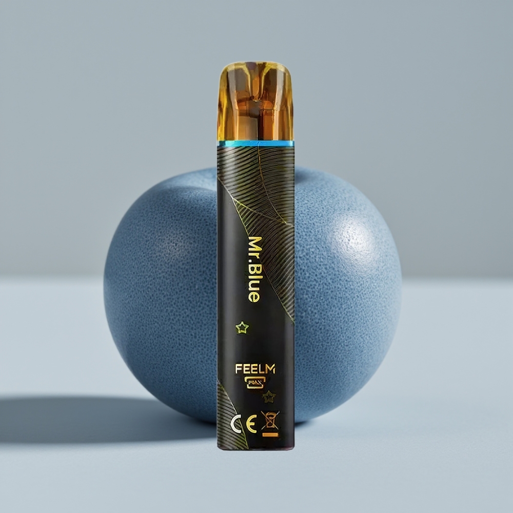 JNR Black&Golden 800 Puffs 2ml Azul Vape Desechable