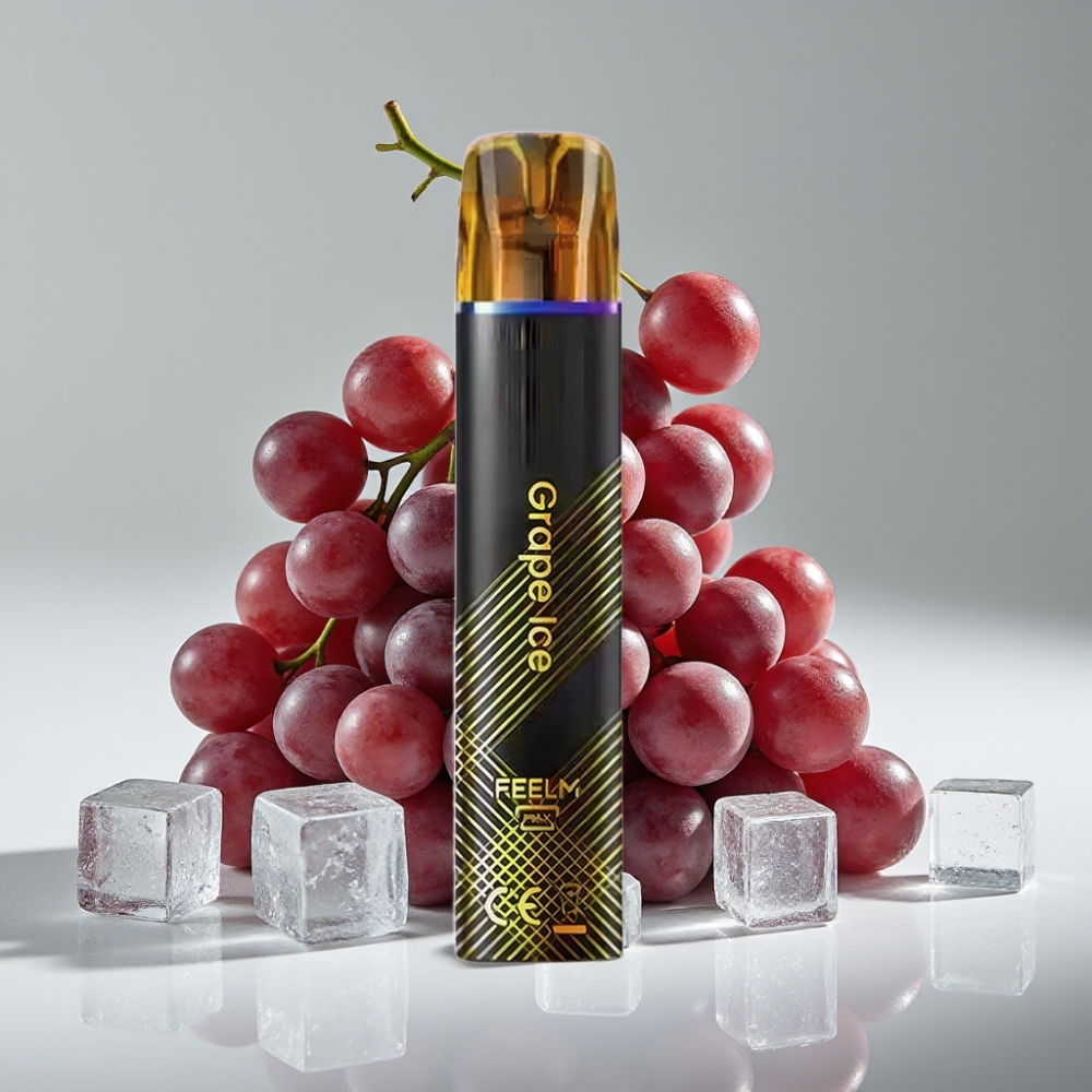 JNR Black&Golden 800 Puffs 2ml Vape Desechable Uva Helada TPD