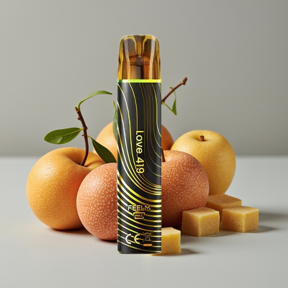 JNR Black&Golden 800 Puffs Amor 419 Vape Desechable con Batería 550mAh