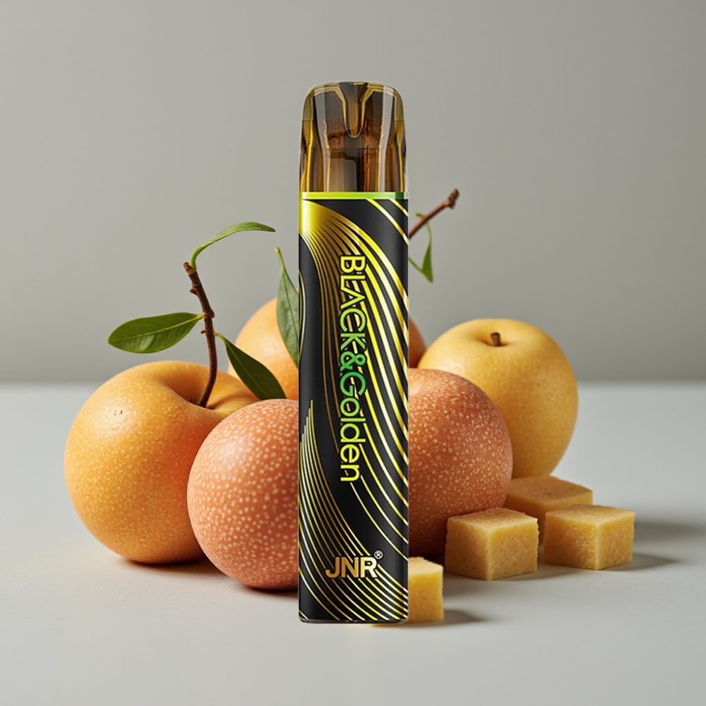 JNR Black&Golden 800 Puffs Amor 419 Vape Desechable con Batería 550mAh