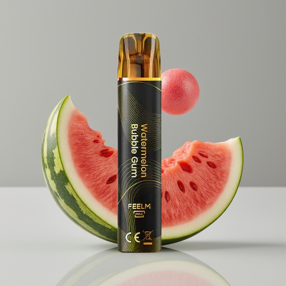 JNR Black&Golden 800 Puffs Chicle de Sandía Vape Desechable 2ml 550mAh TPD