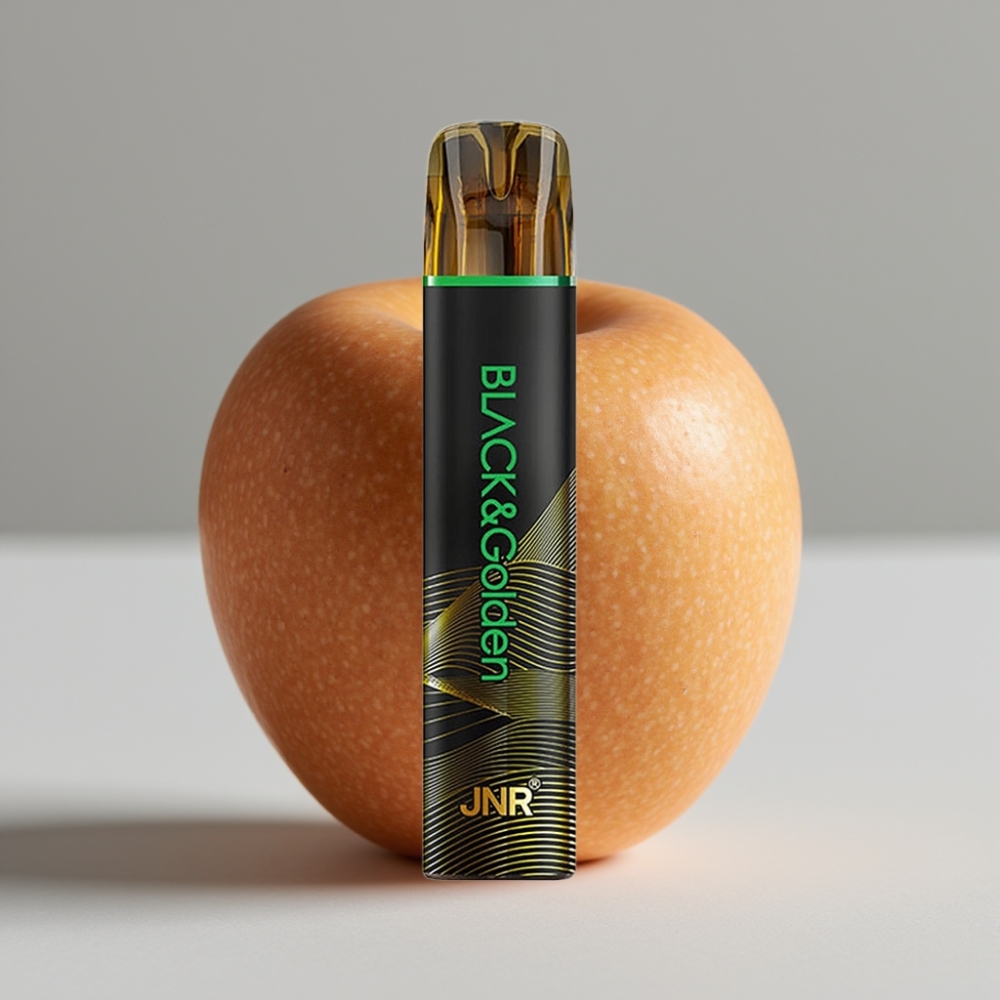JNR Black&Golden 800 Puffs Manzana Ácida Vape Desechable 550mAh 2ml TPD
