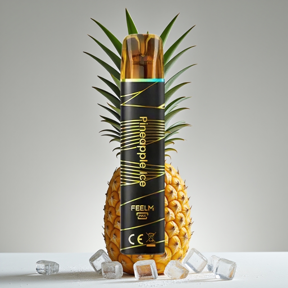 JNR Black&Golden 800 Puffs Piña Helada Vape Desechable 550mAh 2ml TPD
