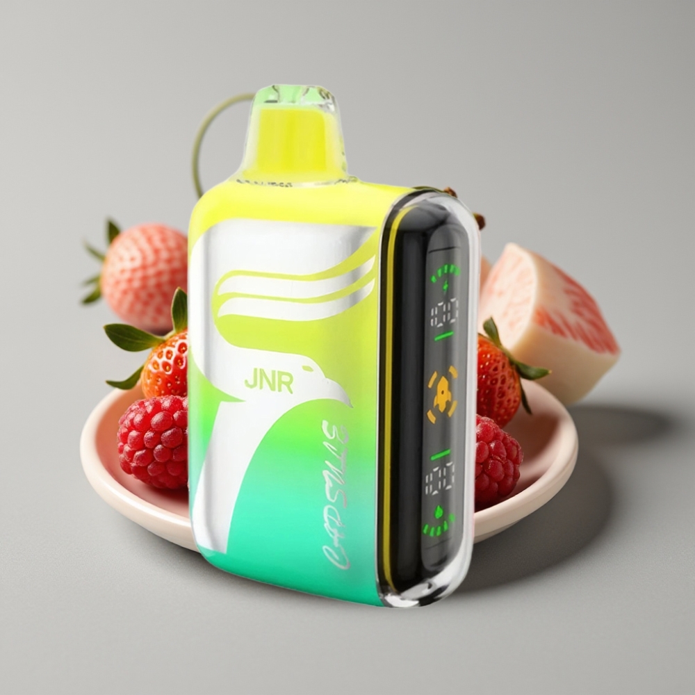 JNR Capsule 15000 Puffs Doble Malla Fresa Frambuesa Cereza