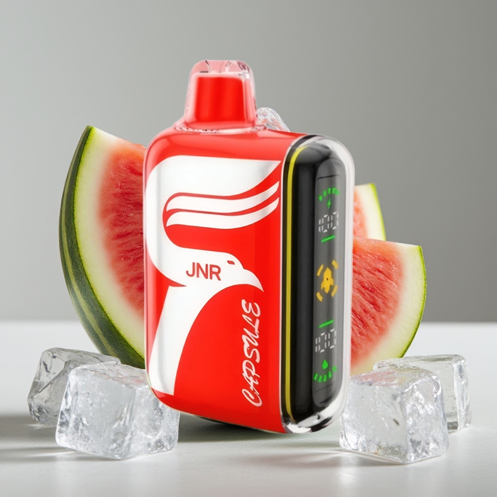 JNR Capsule 15000 Puffs Sandía Helada Dual Mesh 20ml 850mAh