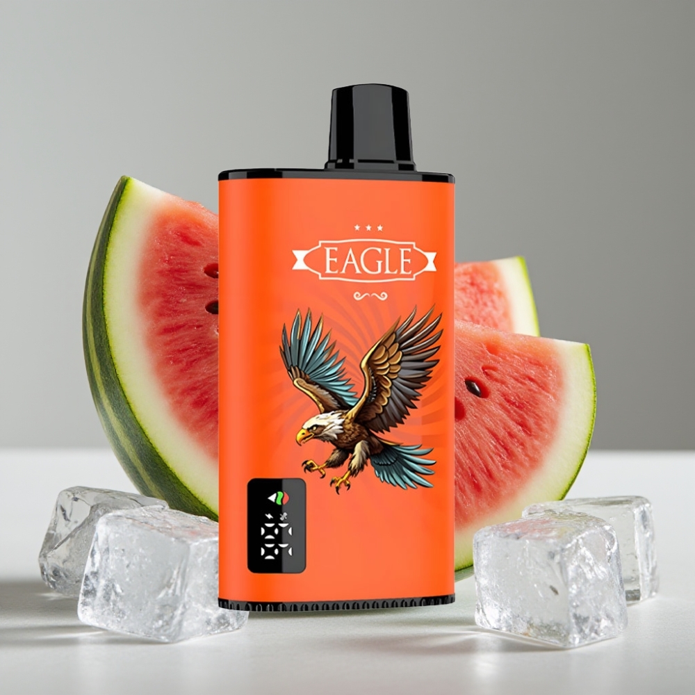 JNR EAGLE Smart 23000 Puffs Vape Desechable con Pantalla Digital y Coil Mesh 1.0ohm Sabor Sandía Helada