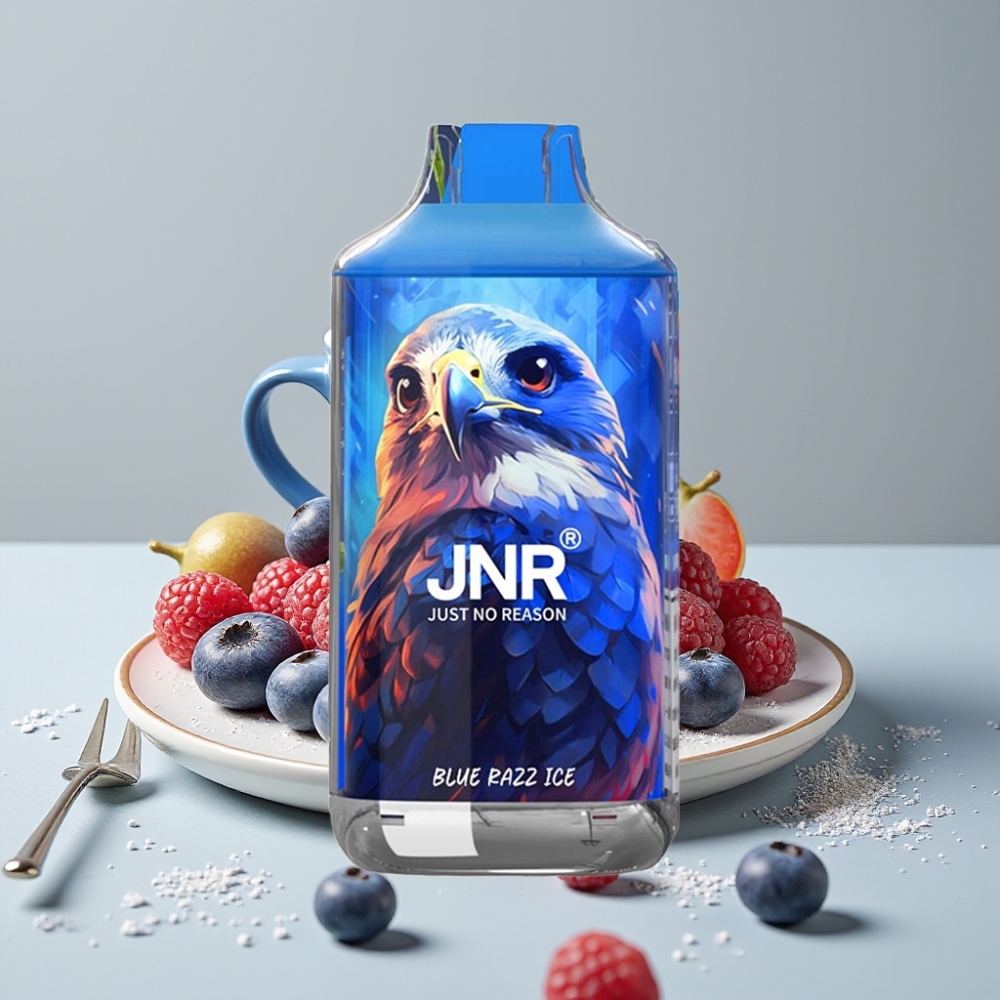 JNR Falcon 16000 Puffs 22ml Doble Malla Azul Helado