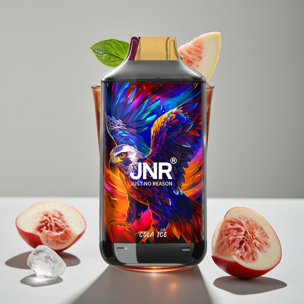 JNR Falcon 16000 Puffs Vape Desechable Cola Helada 22ml Doble Malla Tipo C