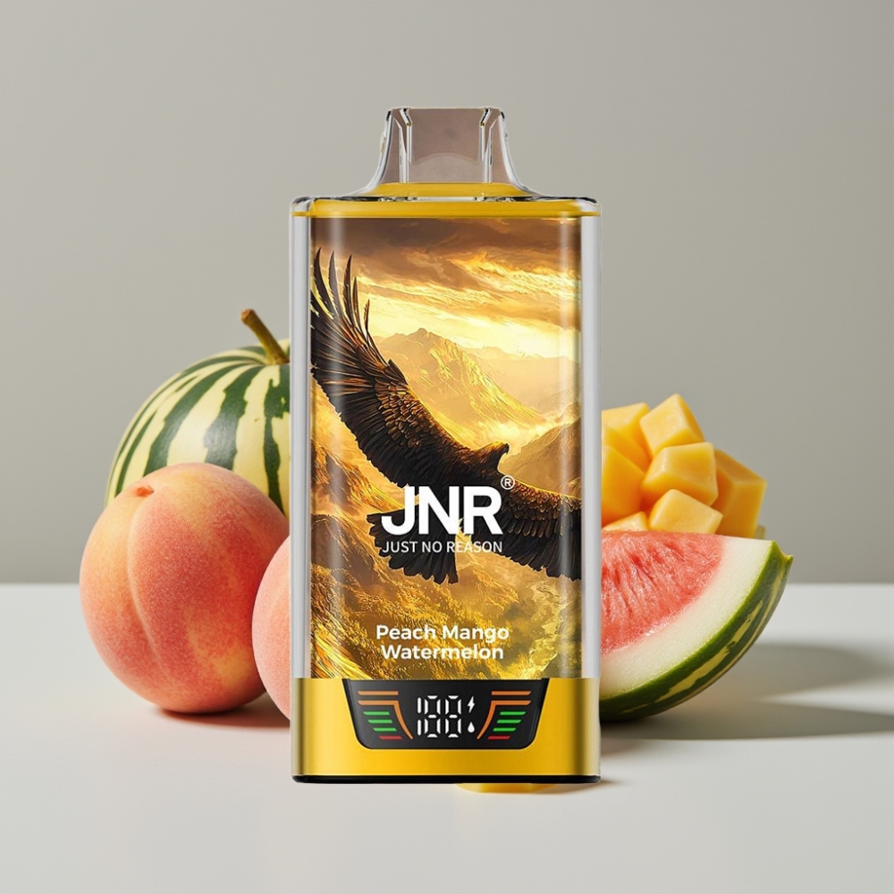 JNR Falcon Pro 28000 Desechable 30ml 5% Nicotina Durazno Mango Sandía