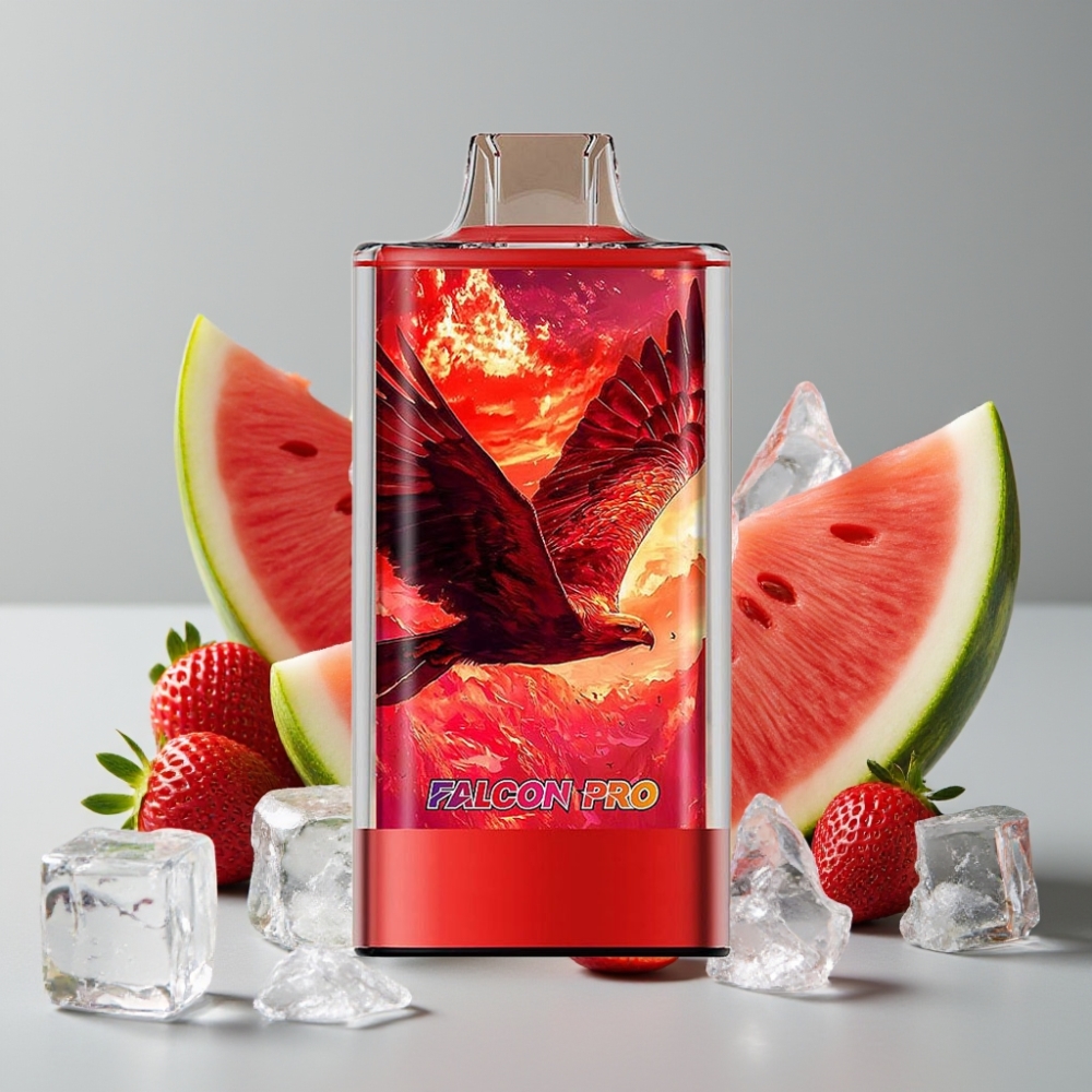 JNR Falcon Pro 28000 Desechable - 30ml, 950mAh, Fresa Sandía Hielo, Dual Mesh