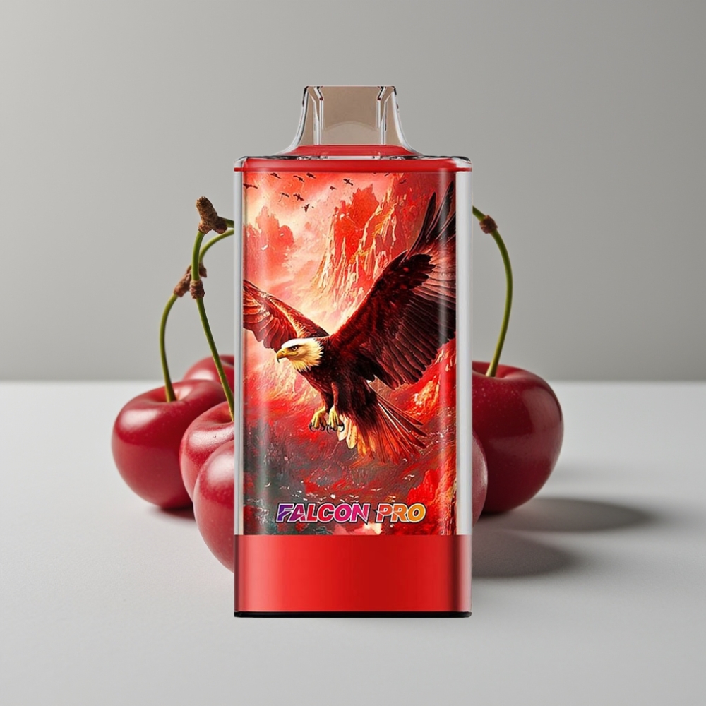 JNR Falcon Pro 28000 Desechable 30ml Cereza Baya USB-C Dual Mesh