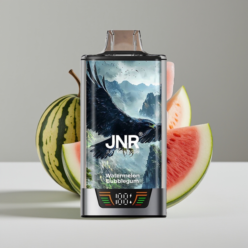 JNR Falcon Pro 28000 Desechable 30ml Chicle de Sandía Pantalla Inteligente Dual Mesh