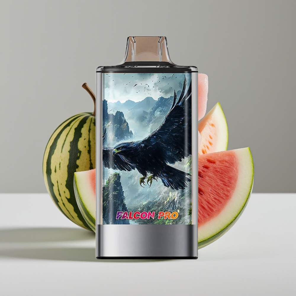 JNR Falcon Pro 28000 Desechable 30ml Chicle de Sandía Pantalla Inteligente Dual Mesh