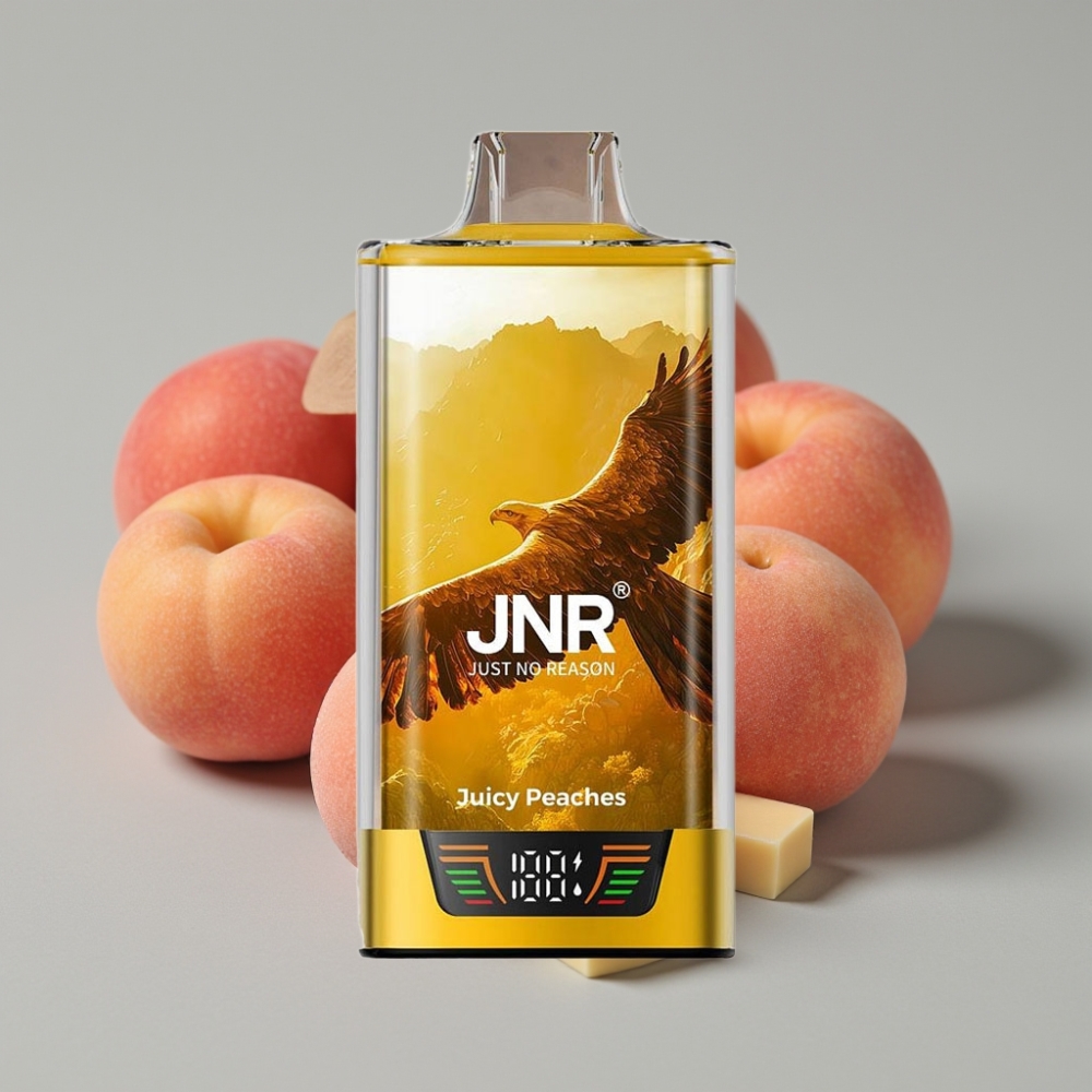 JNR Falcon Pro 28000 Desechable con 30ml y 5% Nicotina – Melocotones Jugosos