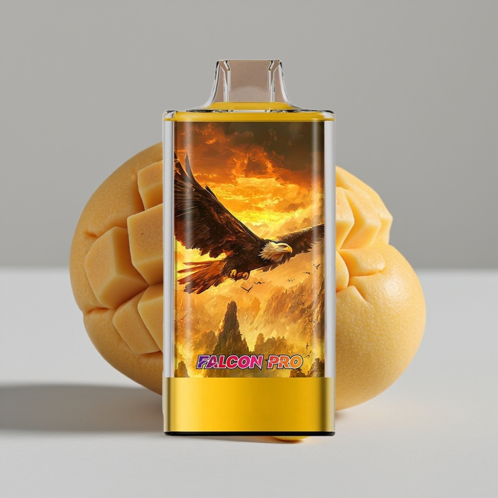 JNR Falcon Pro 28000 Vape Desechable 30ml Mango Maracuyá USB-C Doble Malla