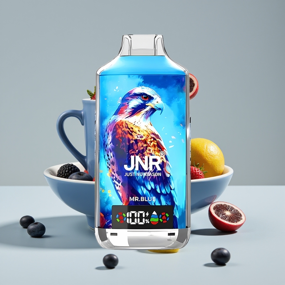 JNR Falcon X 18000 Puffs 24ml Doble Malla Azul Tipo-C