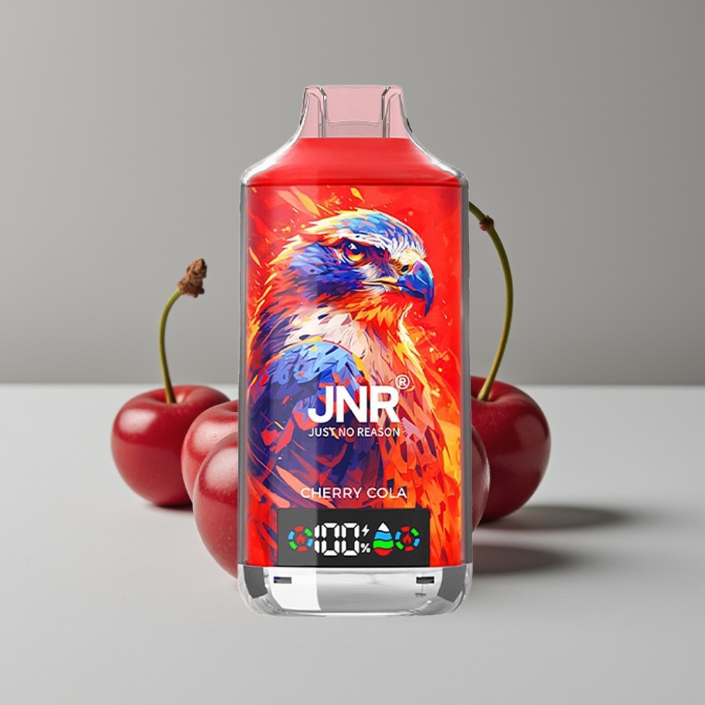 JNR Falcon X 18000 Puffs 24ml Doble Malla Cereza