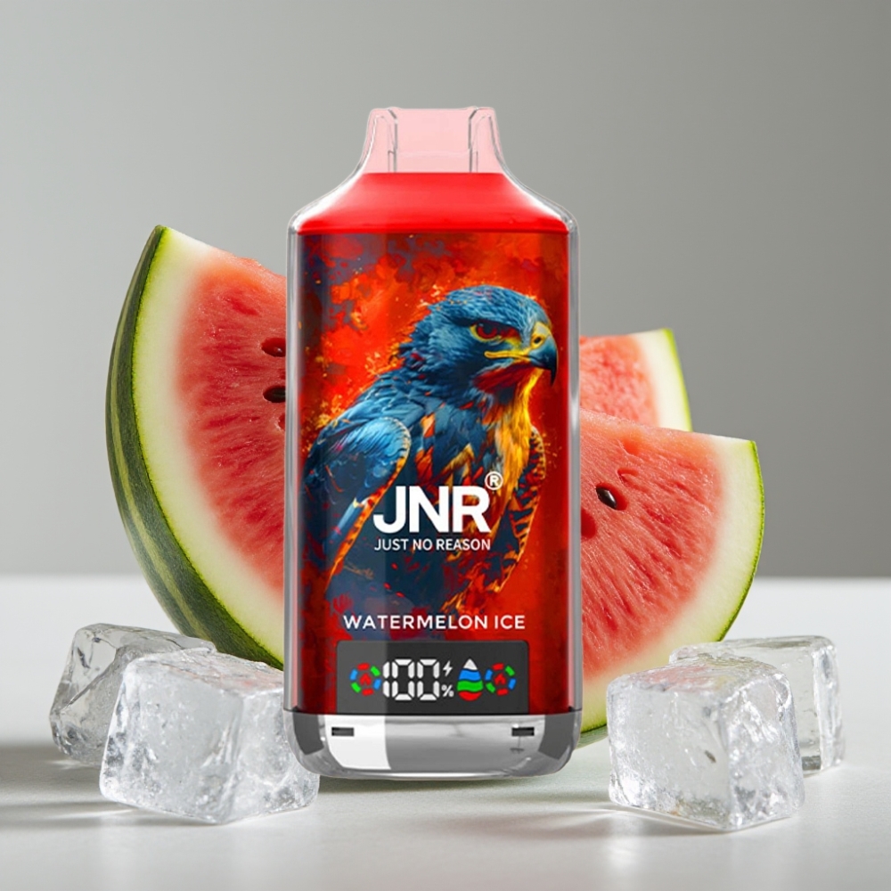 JNR Falcon X 18000 Puffs Doble Malla 24ml Sandía Helada Vape Desechable