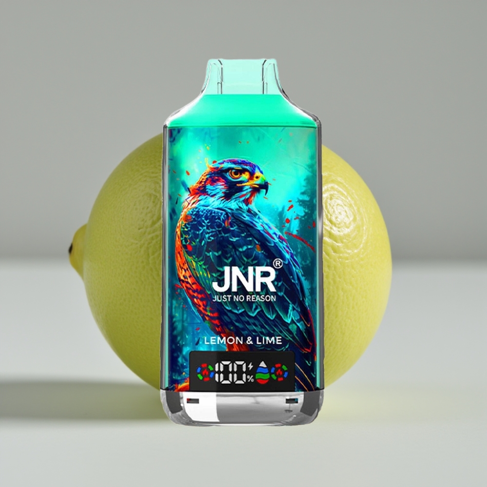 JNR Falcon X 18000 Puffs Vape Desechable Lima Limón 24ml Doble Malla Tipo-C