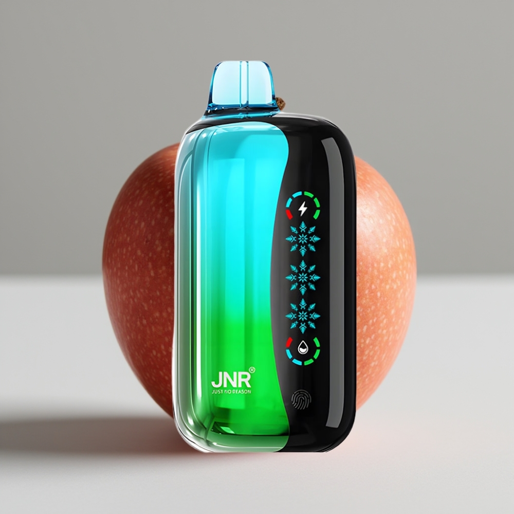 JNR Flex Ice 21000 Puffs Vape Desechable Manzana Doble con Pantalla Táctil y Aire Ajustable