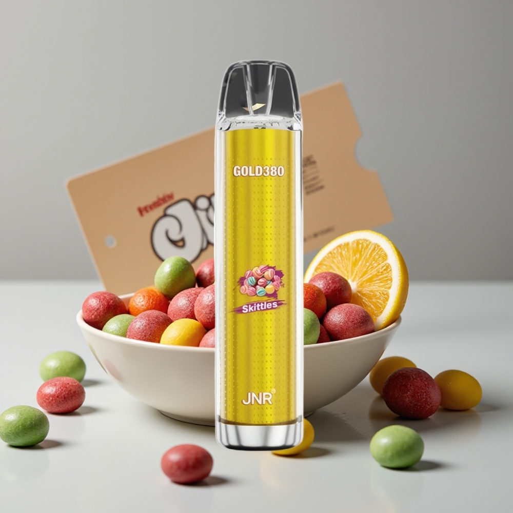 JNR Gold380 6000 Puffs Desechable Skittles 13ml 5% Nicotina