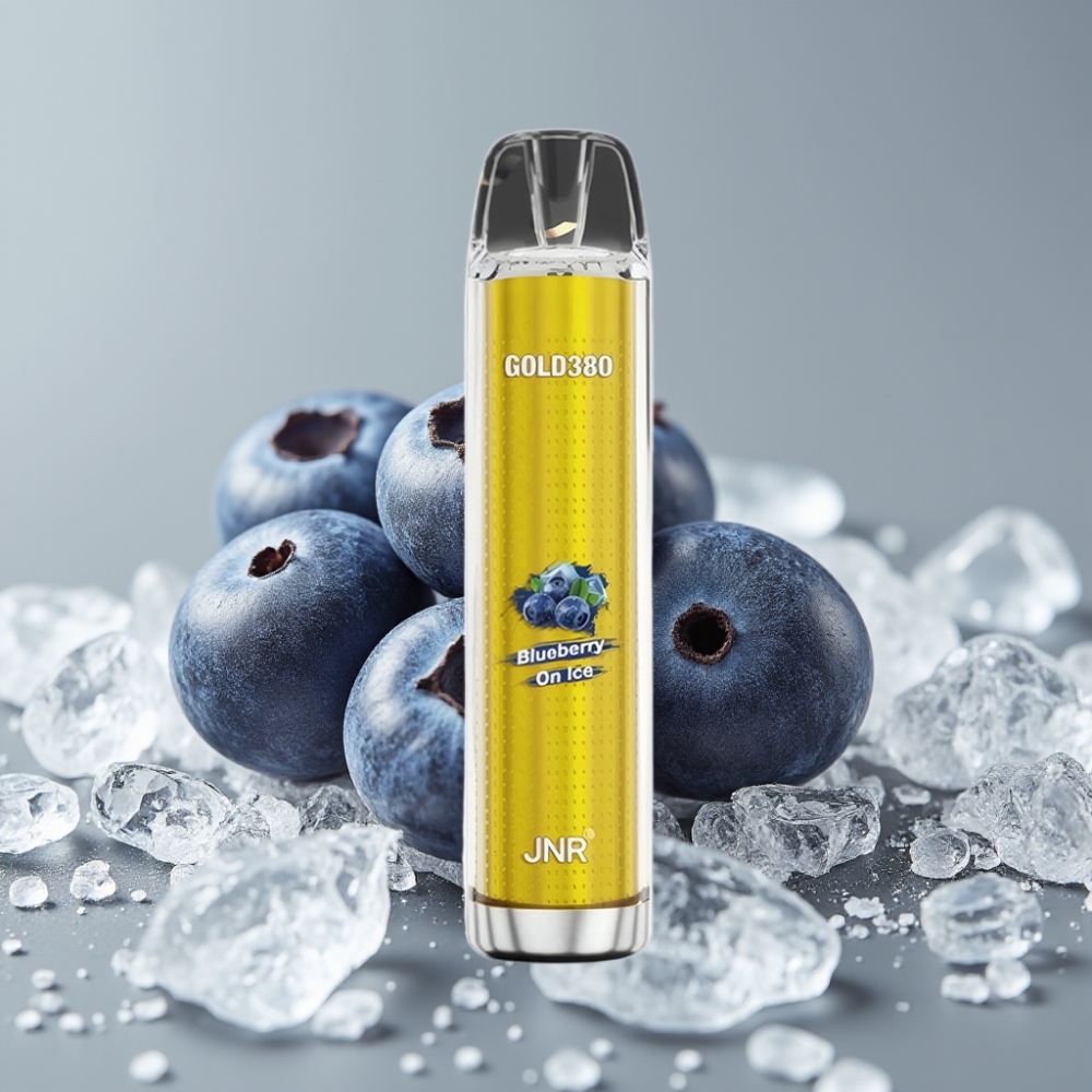 JNR Gold380 6000 Puffs Desechable Vape Arándano Helado 13ml 1500mAh