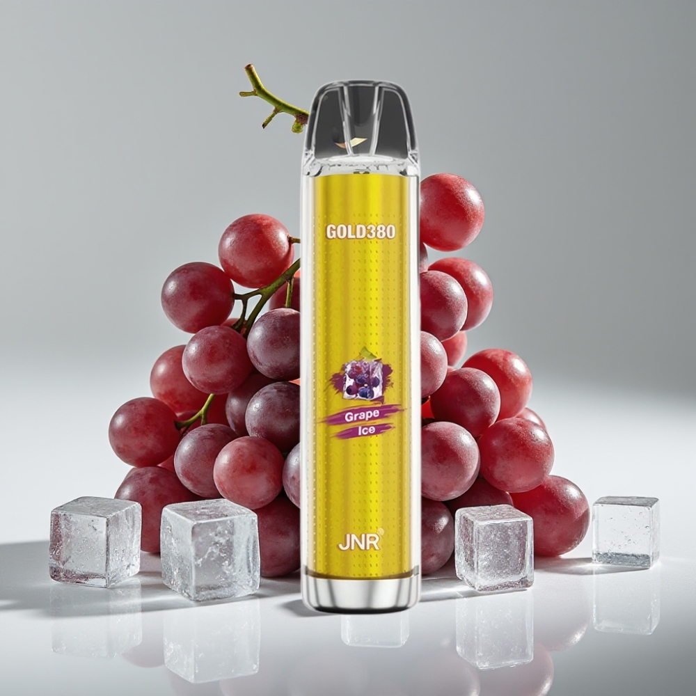 JNR Gold380 6000 Puffs Desechable Vape Uva Helada 1500mAh 13ml